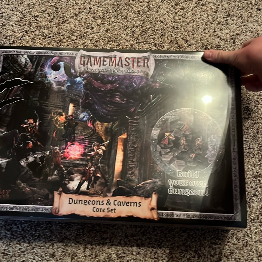 Game Master: In Search Of Adventure tabletop model kit